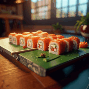 Доставка роллов и суши на дом